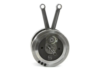 Motorshop 74 Inch Overhead Valve Flywheel Assembly for Harley Davidson FL (1965-1969) by Motorshop