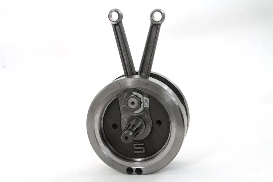 Motorshop 74 Inch Overhead Valve Flywheel Assembly for Harley Davidson FL (1965-1969) by Motorshop