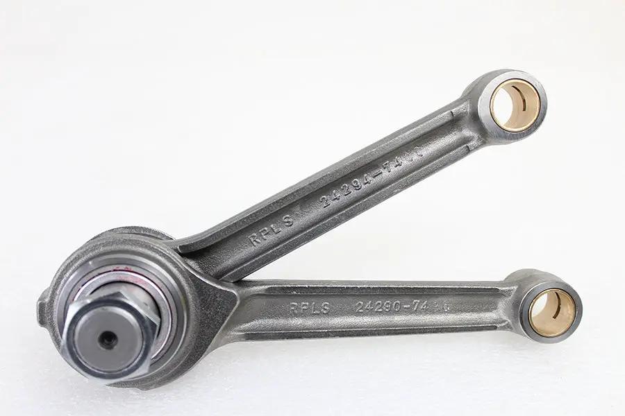 Motorshop Connecting Rod Assembly for Harley Davidson EL 1936-1945 with Piston Pin Bushings - Model 10-1133 by Motorshop