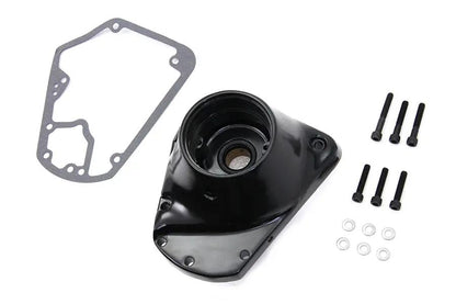 Motorshop Black Nose Cone Cam Cover for Harley Davidson FL (1973-1982) by Motorshop