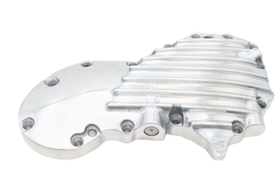 V-Twin 8-Finned Panhead Cam Cover Polished for Harley Davidson FL and EL Models by V-Twin