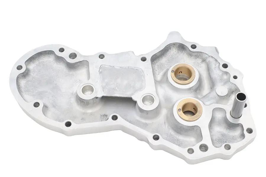 V-Twin 8-Finned Panhead Cam Cover Polished for Harley Davidson FL and EL Models by V-Twin