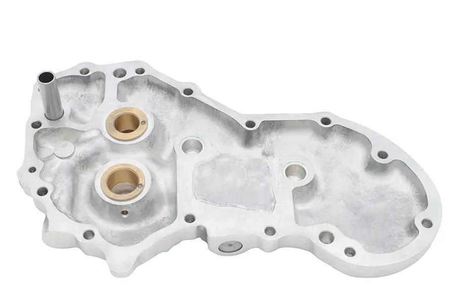 V-Twin 8-Finned Panhead Cam Cover Polished for Harley Davidson FL and EL Models by V-Twin
