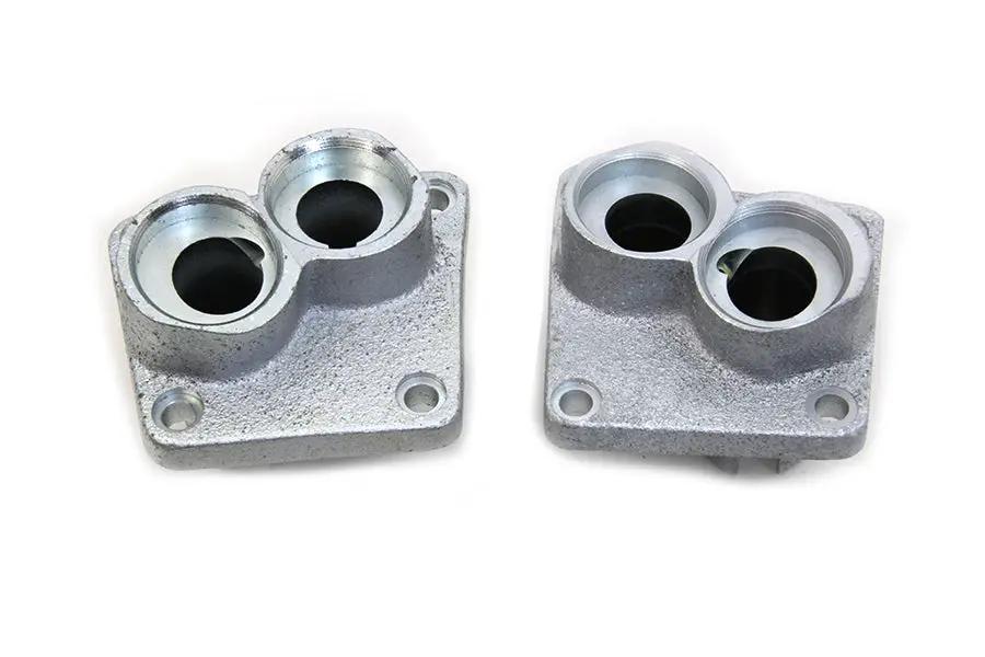 Motorshop Zinc Plated Tappet Block Set for Harley Davidson FL (1953-1962) by Motorshop