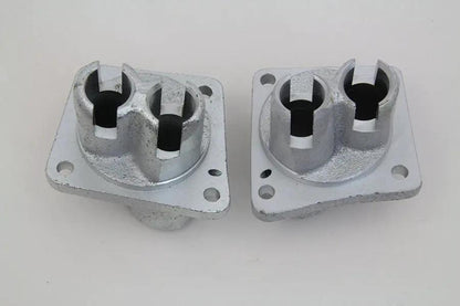Motorshop Zinc Plated Tappet Block Set for Harley Davidson FL (1953-1962) by Motorshop
