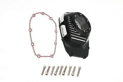 V-Twin M8 Clarity Cam Cover Black for Harley Davidson FXST & FLST Models by V-Twin