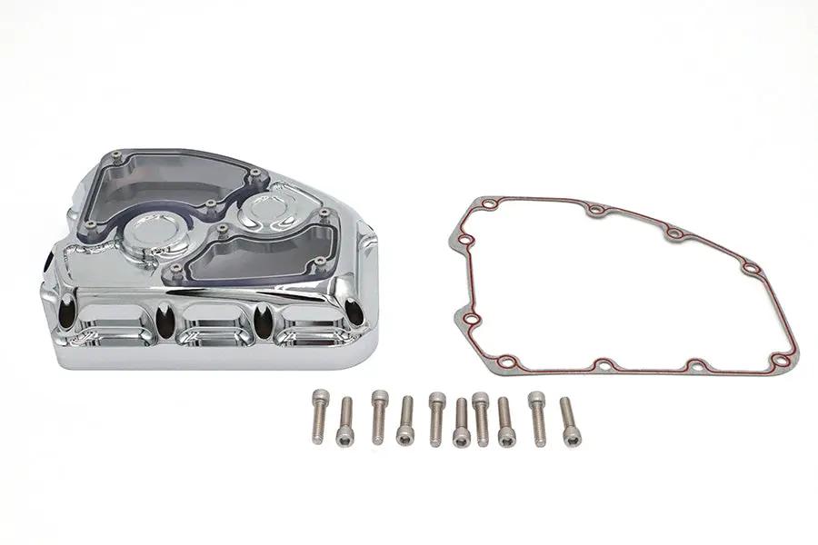 V-Twin TC-88 Clarity Cam Cover Kit Chrome for Harley Davidson Motorcycles by V-Twin
