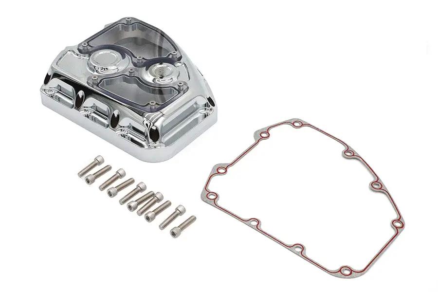 V-Twin TC-88 Clarity Cam Cover Kit Chrome for Harley Davidson Motorcycles by V-Twin
