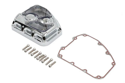 V-Twin TC-88 Clarity Cam Cover Kit Chrome for Harley Davidson Motorcycles by V-Twin
