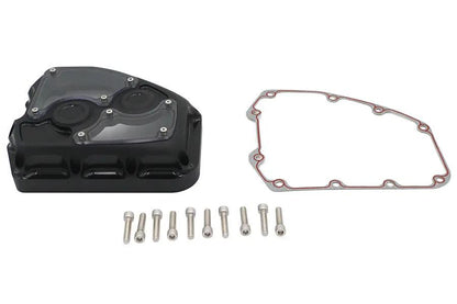 V-Twin TC-88 Clarity Cam Cover Kit in Black for Harley Davidson Motorcycles by V-Twin