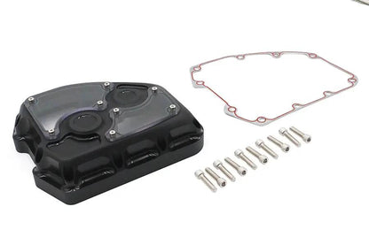 V-Twin TC-88 Clarity Cam Cover Kit in Black for Harley Davidson Motorcycles by V-Twin