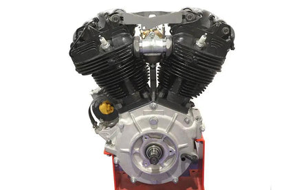 Motorshop Replica 74 Inch Knucklehead Long Block with Polished Rocker for Harley Davidson FL (1941-1947) by Motorshop