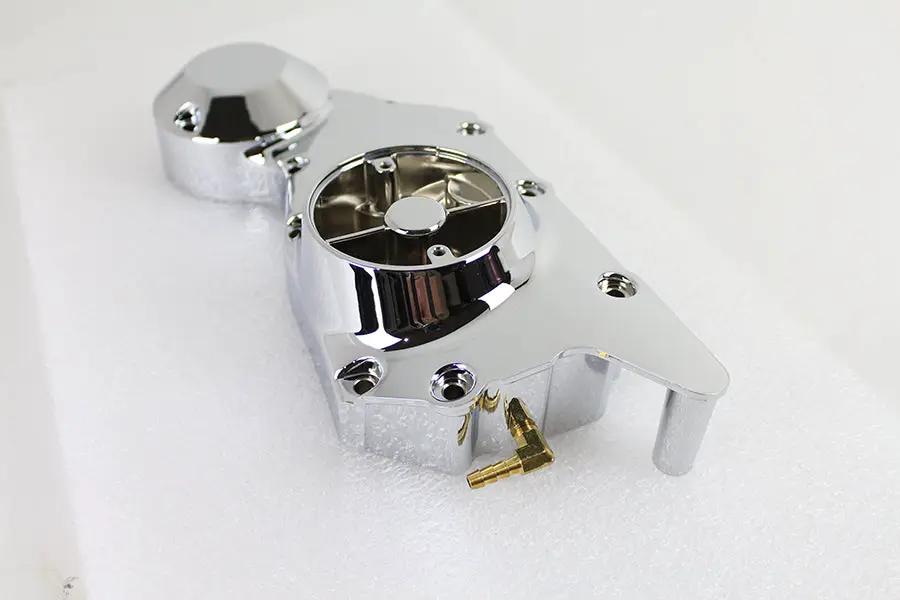 Motorshop Chrome Cam Gearcase Cover for Harley Davidson XL (2004-2013) by Motorshop