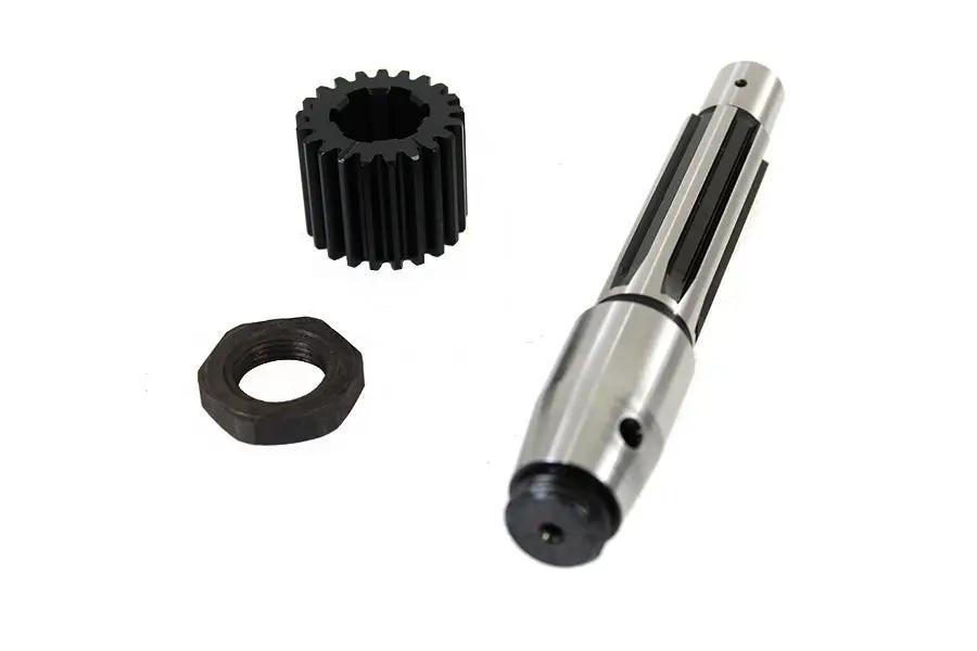 Motorshop Pinion Shaft and Gear 3 Piece Set for Harley Davidson EL Models by Motorshop