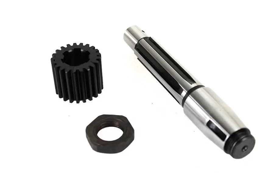 Motorshop Pinion Shaft and Gear 3 Piece Set for Harley Davidson EL Models by Motorshop