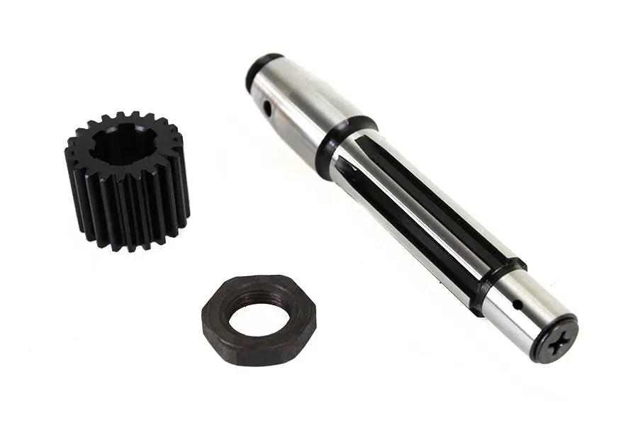 Motorshop Pinion Shaft and Gear 3 Piece Set for Harley Davidson EL Models by Motorshop
