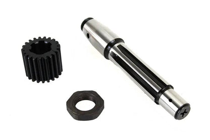 Motorshop Pinion Shaft and Gear 3 Piece Set for Harley Davidson EL Models by Motorshop