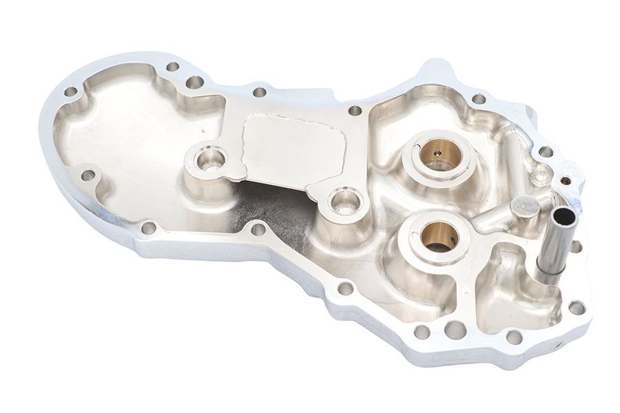 V-Twin 10-1631 8-Finned Panhead Cam Cover Chrome for 1948-1953 Harley-Davidson EL and FL