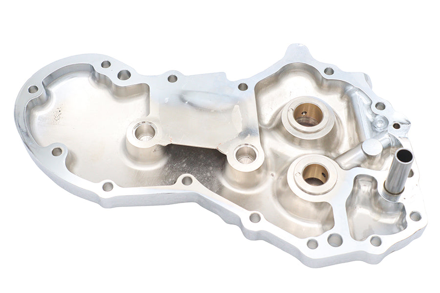 V-Twin 10-1748 8-Finned Knucklehead Cam Cover Chrome for 1936-1945 Harley-Davidson EL