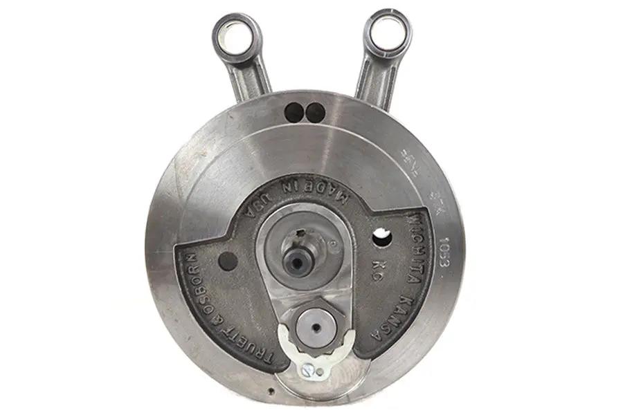 Motorshop 45 Inch WLD Flywheel Assembly with Truett and Osborne Flywheels and XL Crank Pin by Motorshop