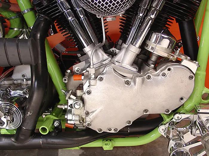 Motorshop Replica Knucklehead Cam Cover for Harley Davidson EL and FL Models by Motorshop