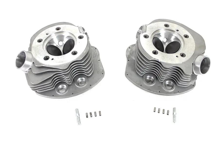Motorshop Panhead Cylinder Head Set with Valves for Harley Davidson FL 1955-1962 by Motorshop