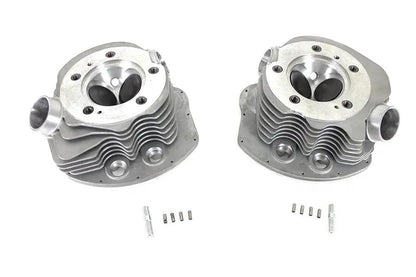 Motorshop Panhead Cylinder Head Set with Valves for Harley Davidson FL 1955-1962 by Motorshop