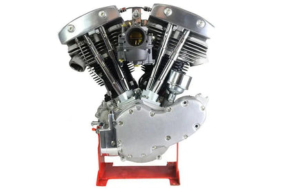 Motorshop 80 Inch Flatside Shovel Engine Assembly for Harley Davidson FL Models by Motorshop