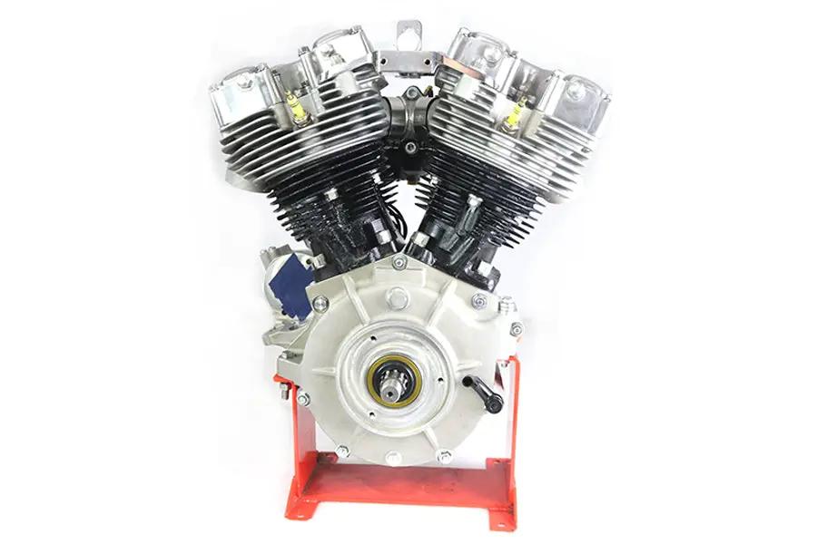 Motorshop 80 Inch Flatside Shovel Engine Assembly for Harley Davidson FL Models by Motorshop