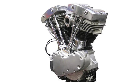 Motorshop Flatside Shovelhead 74 Inch Long Block Engine for Harley Davidson FL (1958-1964) by Motorshop