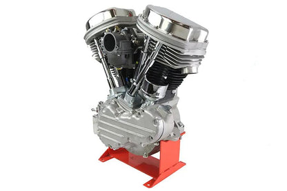 Motorshop 74 Inch Panhead Engine Assembly for Harley Davidson FL Models by Motorshop