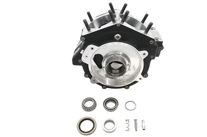 Ultima Shovelhead Engine Case Set for Harley Davidson 1970-1984 – Black Finish by Ultima