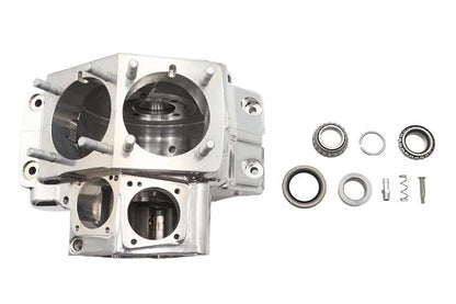 Ultima Shovelhead Engine Case Set Polished for Harley Davidson 1970-1984 by Ultima