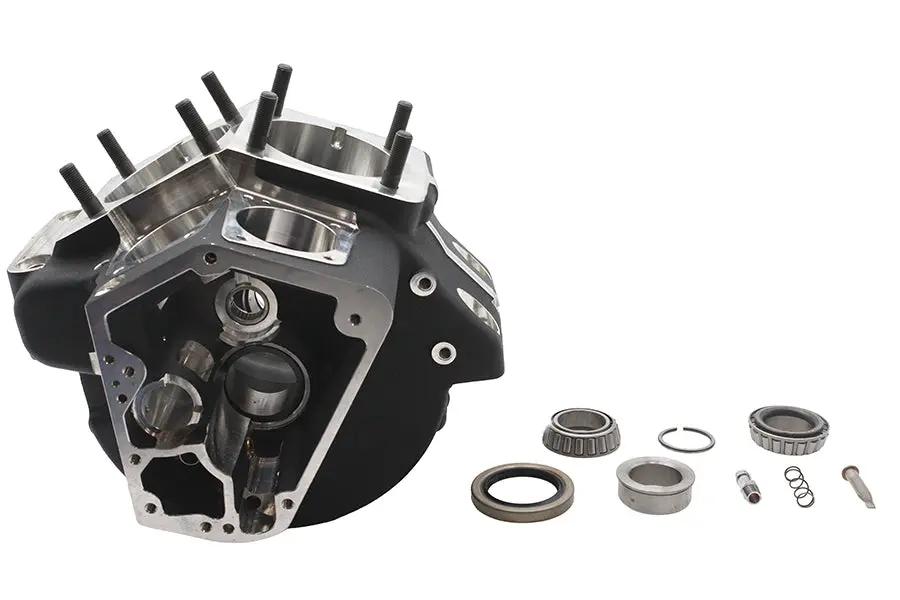 Ultima Shovelhead Engine Case Set for Harley Davidson – Black, Part Number 206-29 by Ultima