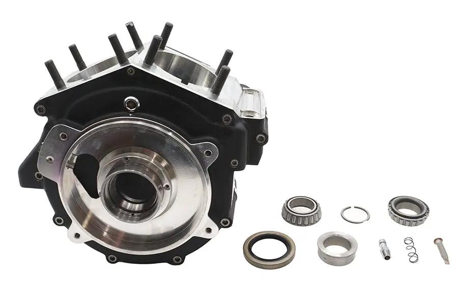 Ultima Shovelhead Engine Case Set for Harley Davidson – Black, Part Number 206-29 by Ultima