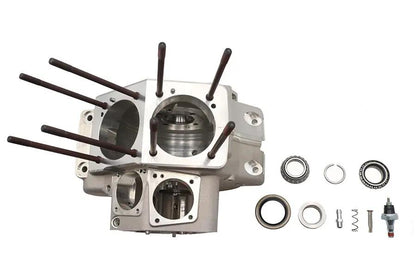 Ultima Evolution Engine Case Set for Harley Davidson 1984-1996 - Natural Finish by Ultima