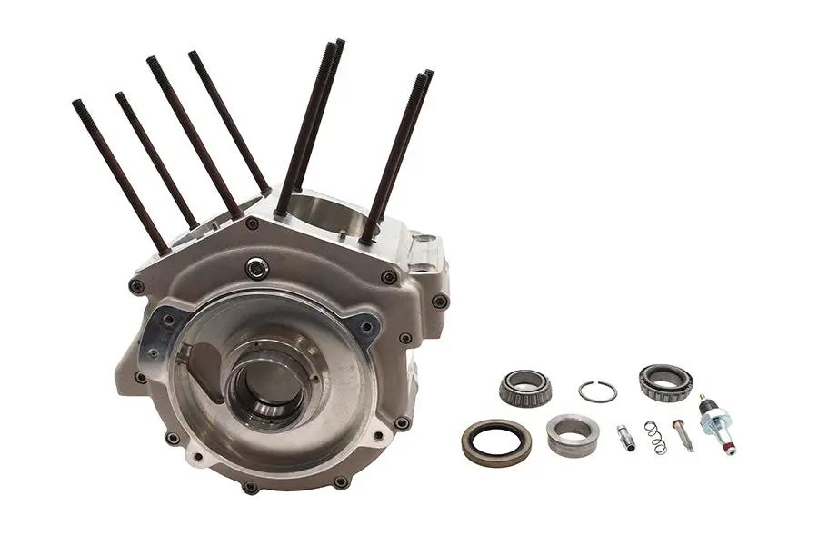 Ultima Evolution Engine Case Set for Harley Davidson 1984-1996 - Natural Finish by Ultima