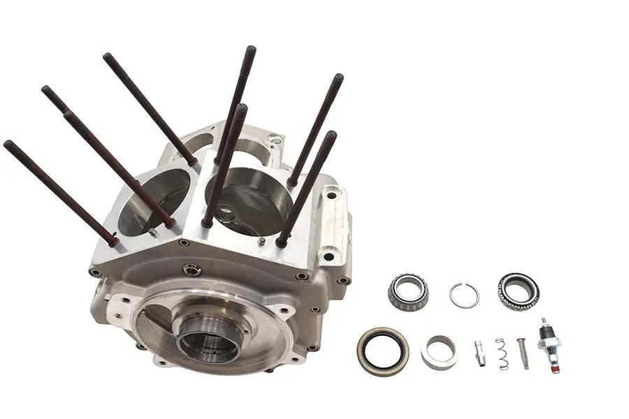 Ultima Evolution Engine Case Set for Harley Davidson 1984-1996 - Natural Finish by Ultima