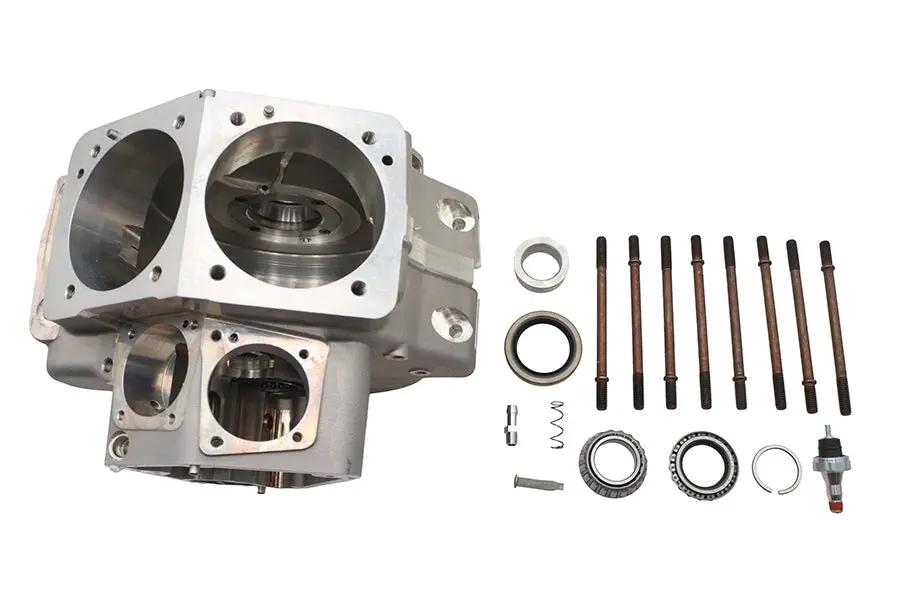 Ultima Evolution Engine Case Set for Harley Davidson – Natural Finish, Part Number 206-70 by Ultima