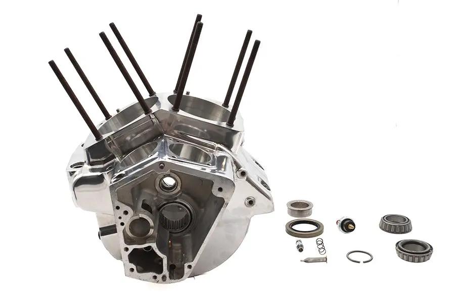 Evolution Ultima Engine Case Set Polished for Harley Davidson 1994 FXD, 1987 FXST, 1992 FLST & More by Ultima