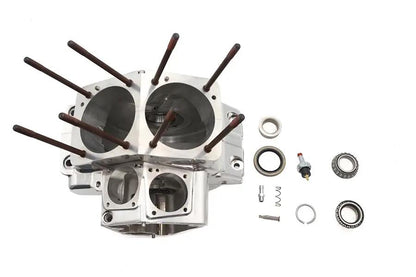 Evolution Ultima Engine Case Set Polished for Harley Davidson 1994 FXD, 1987 FXST, 1992 FLST & More by Ultima