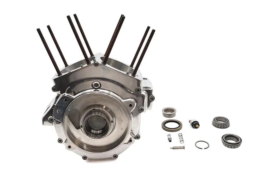 Evolution Ultima Engine Case Set Polished for Harley Davidson 1994 FXD, 1987 FXST, 1992 FLST & More by Ultima