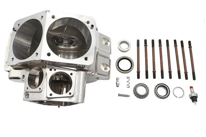Evolution Ultima Engine Case Set Polished for Harley Davidson 1994 FXD, 1987 FXST, 1992 FLST & More by Ultima