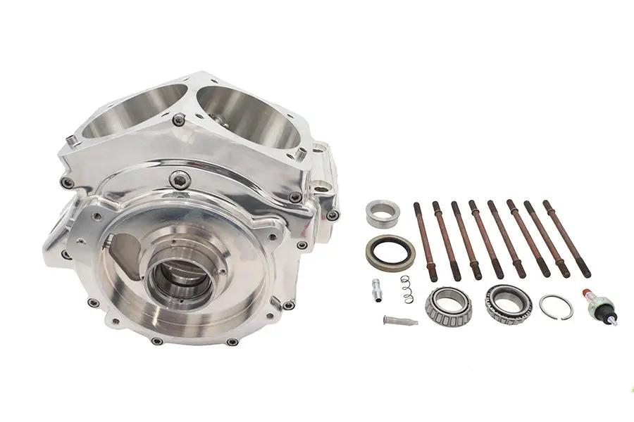 Evolution Ultima Engine Case Set Polished for Harley Davidson 1994 FXD, 1987 FXST, 1992 FLST & More by Ultima