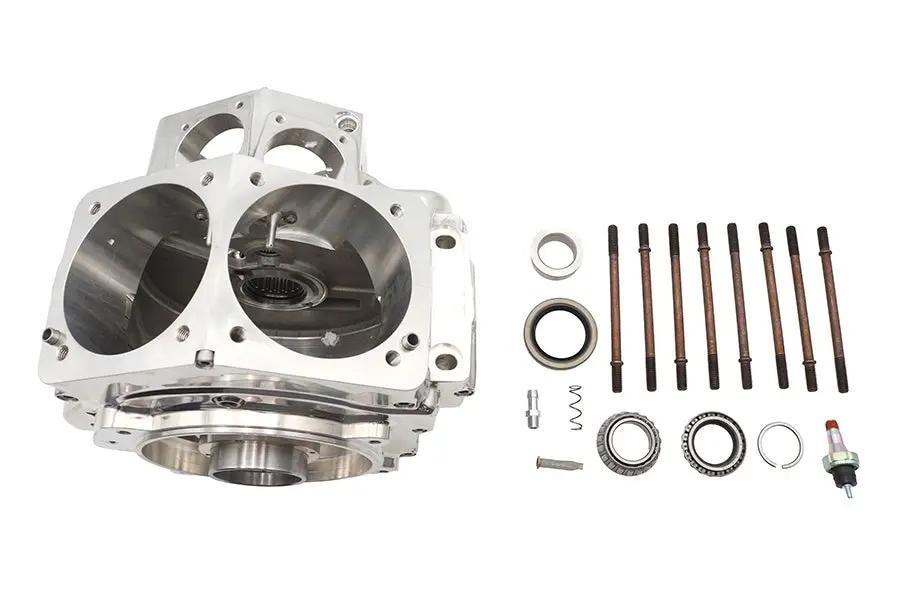 Evolution Ultima Engine Case Set Polished for Harley Davidson 1994 FXD, 1987 FXST, 1992 FLST & More by Ultima
