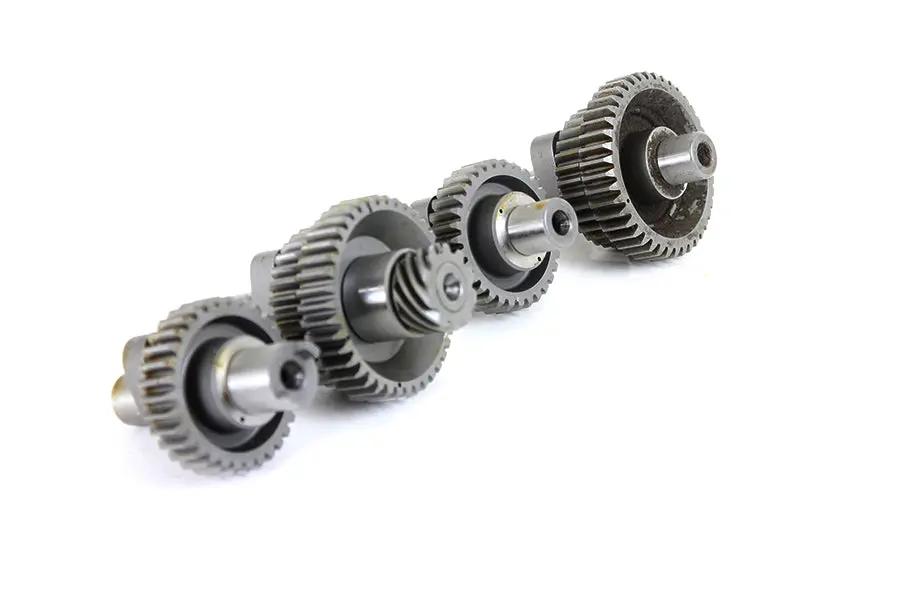 Andrews 80 inch ULH 4 Piece Cam Set - Distributor Spiral Drive Gear for Harley Davidson UL Models by Andrews