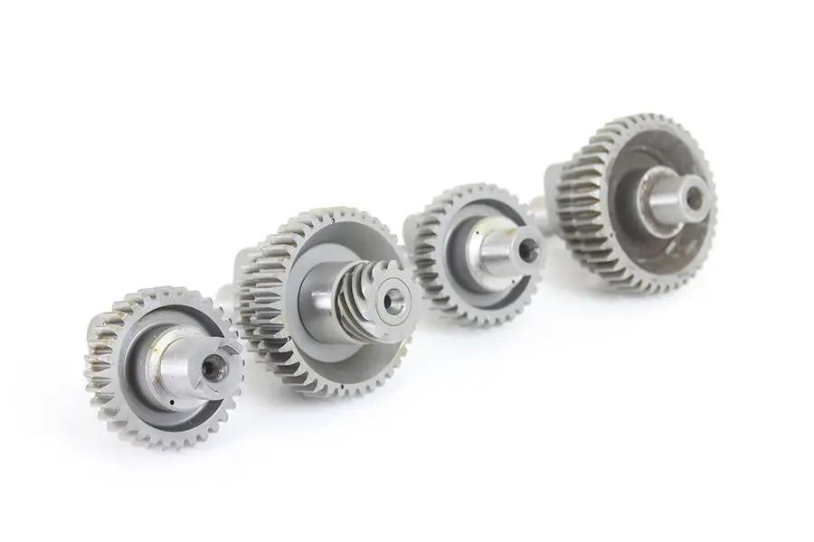 Andrews 80 inch ULH 4 Piece Cam Set - Distributor Spiral Drive Gear for Harley Davidson UL Models by Andrews