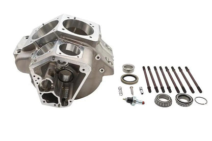 Ultima Evolution Engine Case Set for Harley Davidson - Natural Finish, Fits 1984-1996 Models by Ultima
