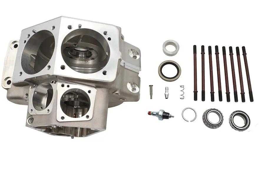 Evolution Ultima Engine Case Set Natural by Ultima – Fits Harley Davidson 1984-1996 by Ultima
