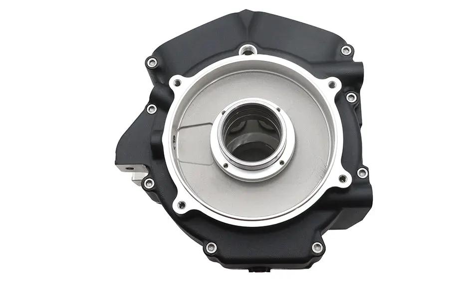 Ultima Twin Cam Engine Case Set Black - Part 206-103B for Harley Davidson Models by Ultima